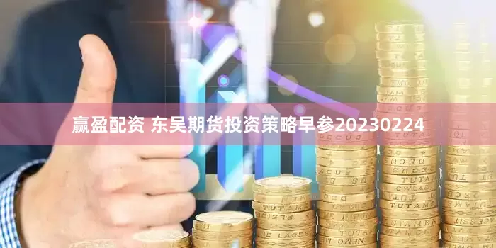 赢盈配资 东吴期货投资策略早参20230224