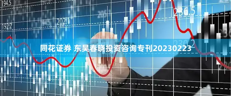 同花证券 东吴春晓投资咨询专刊20230223