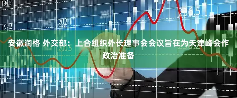 安徽润格 外交部：上合组织外长理事会会议旨在为天津峰会作政治准备