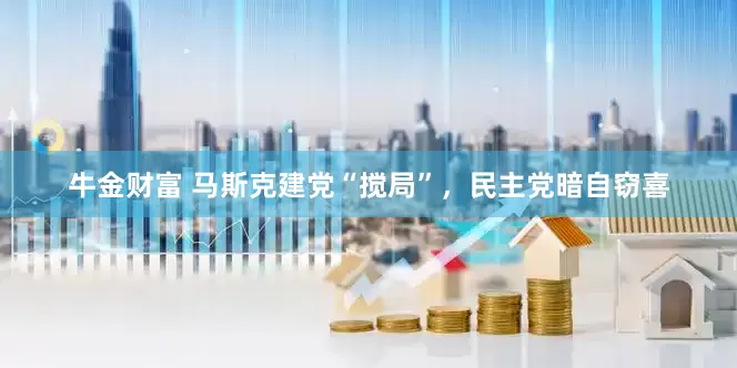 牛金财富 马斯克建党“搅局”，民主党暗自窃喜